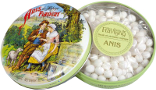 Abbaye de Flavigny Anis Pastilles in Round Tin