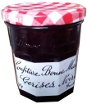 confiture de cerises noires, black cherry jam