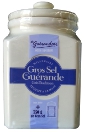 Coarse Grey Sea Salt from Guérande in Porcelain Jar