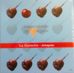 Mademoiselle de Margaux, chocolate covered cherries Armagnac